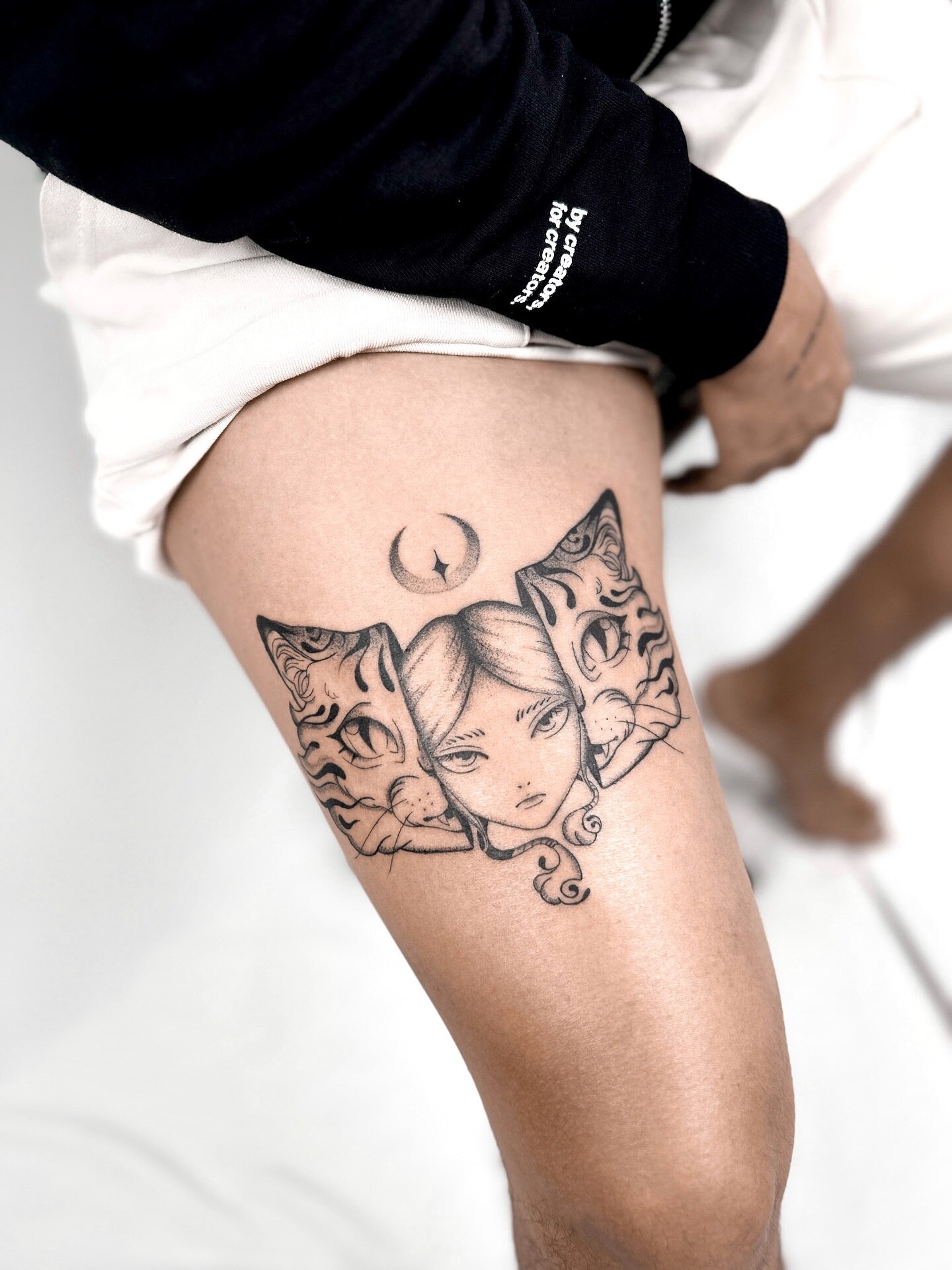 Katalina, tattoo by Michaela